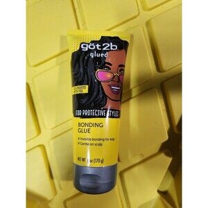 Got2b Glued Bonding Glue 6Oz Clear Hair Styling Agent For Lace Wigs